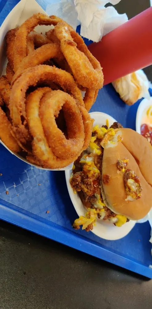Cheeseburger Onion Rings